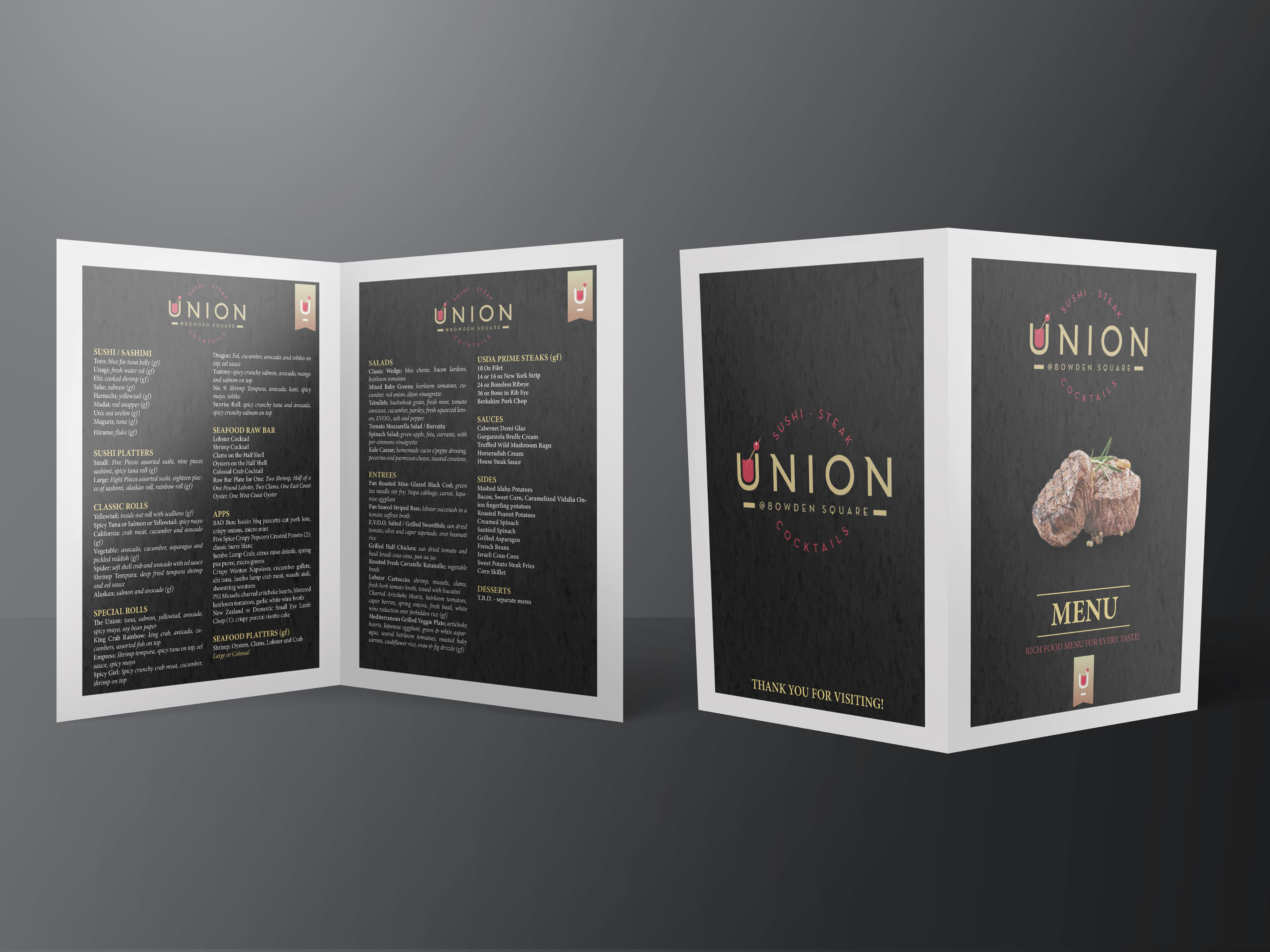 Menu Design by Atroxic Design for this project | Design #23935069