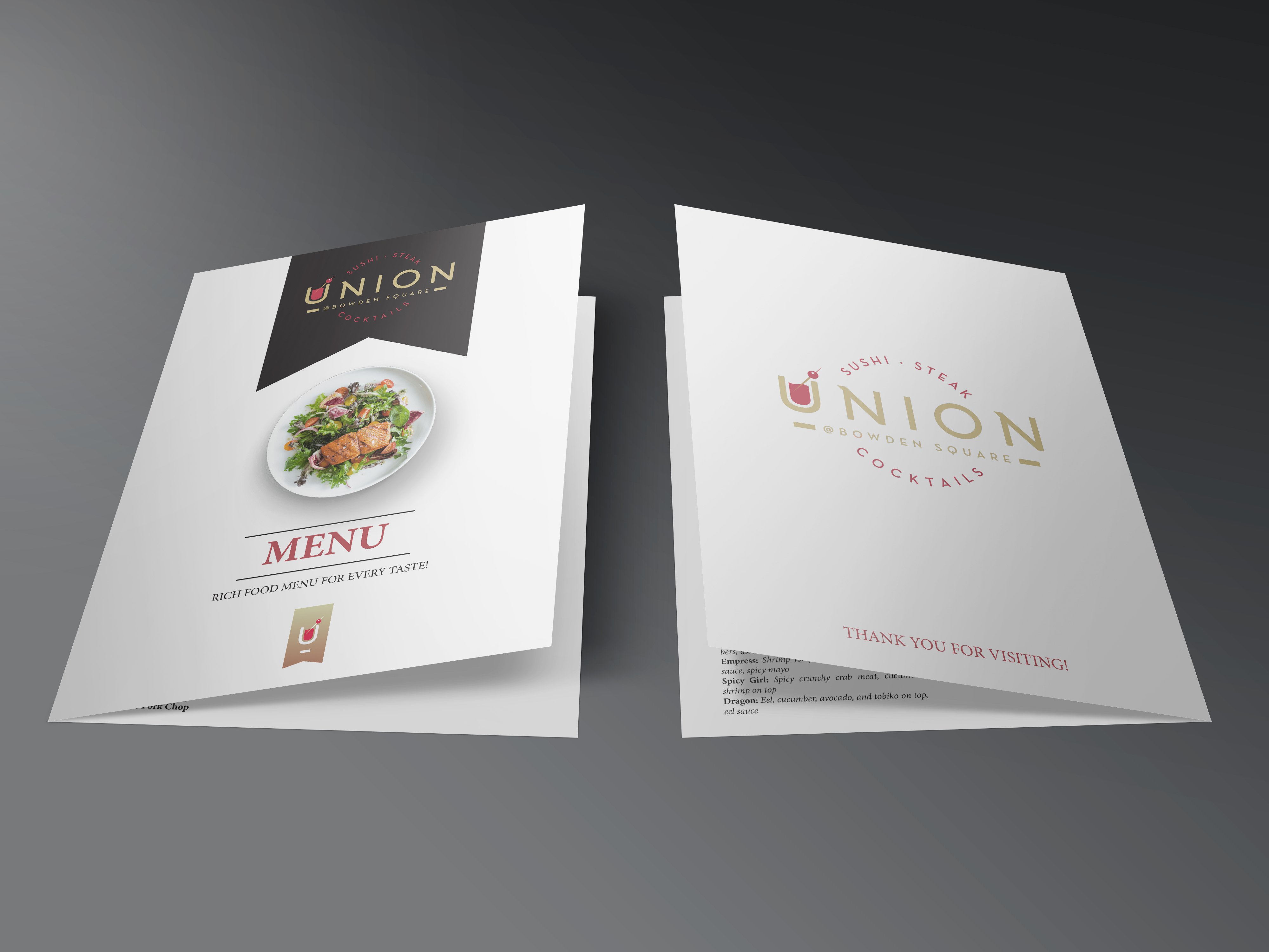 Menu Design by Atroxic Design for this project | Design #23939767