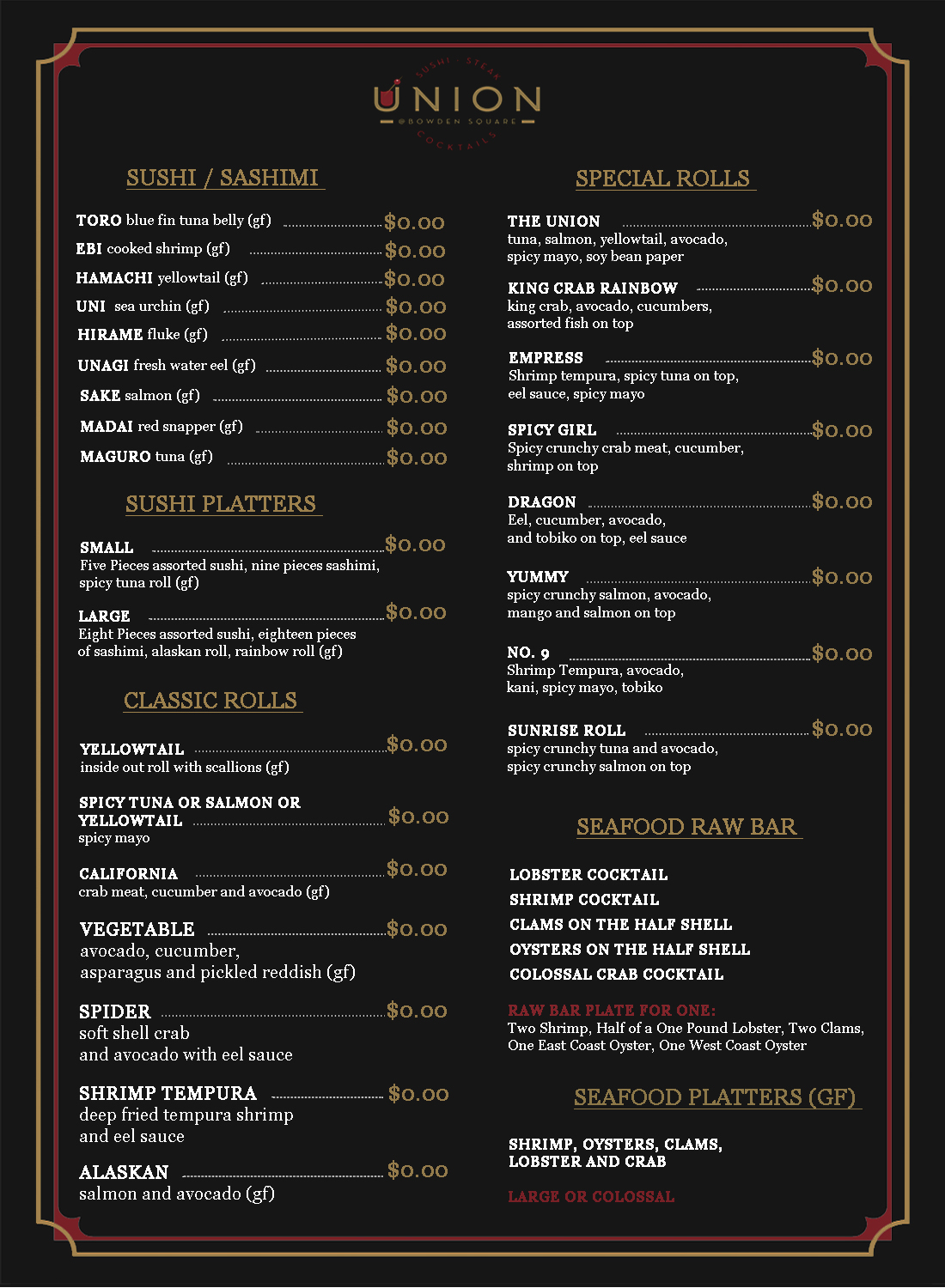 Menu Design by sormaz.tanja for this project | Design #23940299