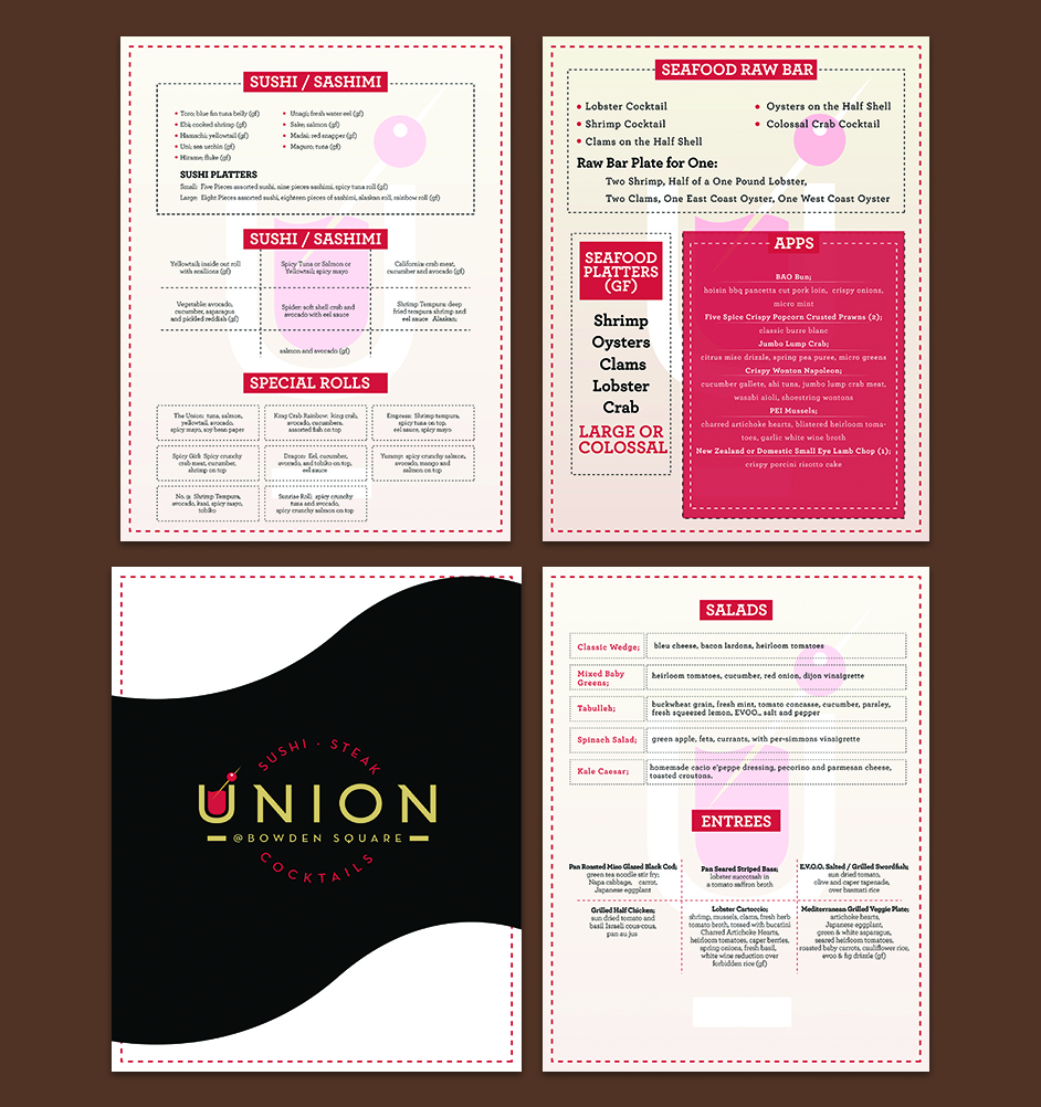 Menu Design by Maxo-Biz for this project | Design #23943314