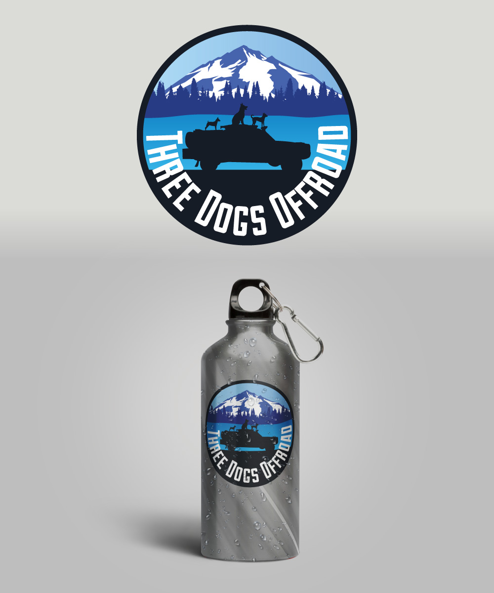 Diseño de Logo por Sergio Coelho para Three Dogs Offroad LLC | Diseño #23966427