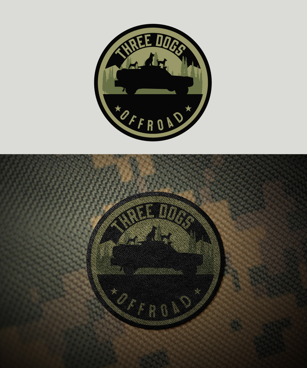 Diseño de Logo por Sergio Coelho para Three Dogs Offroad LLC | Diseño #23966429