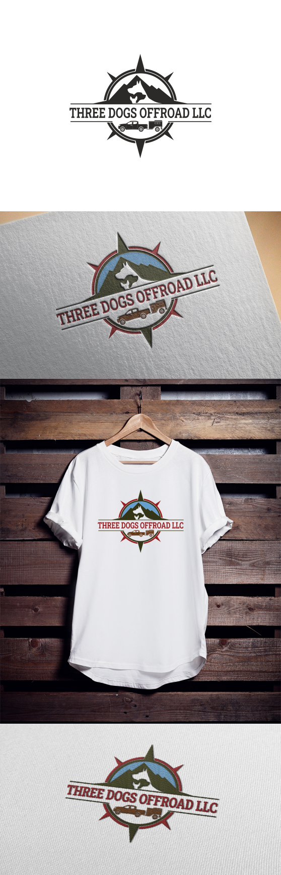 Design de Logo par kolevvp pour Three Dogs Offroad LLC | Design #23932644