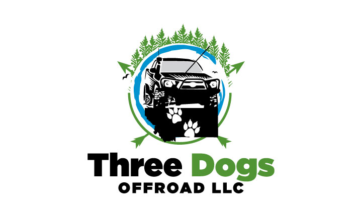 Logo Design by logoQ for Three Dogs Offroad LLC | Design #23947458