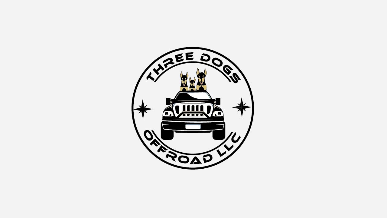 Diseño de Logo por HifjurRahmanAsad para Three Dogs Offroad LLC | Diseño #23976160