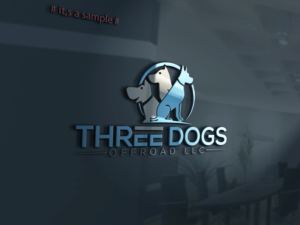 Three Dogs Offroad LLC | Logo Design by alpha hop