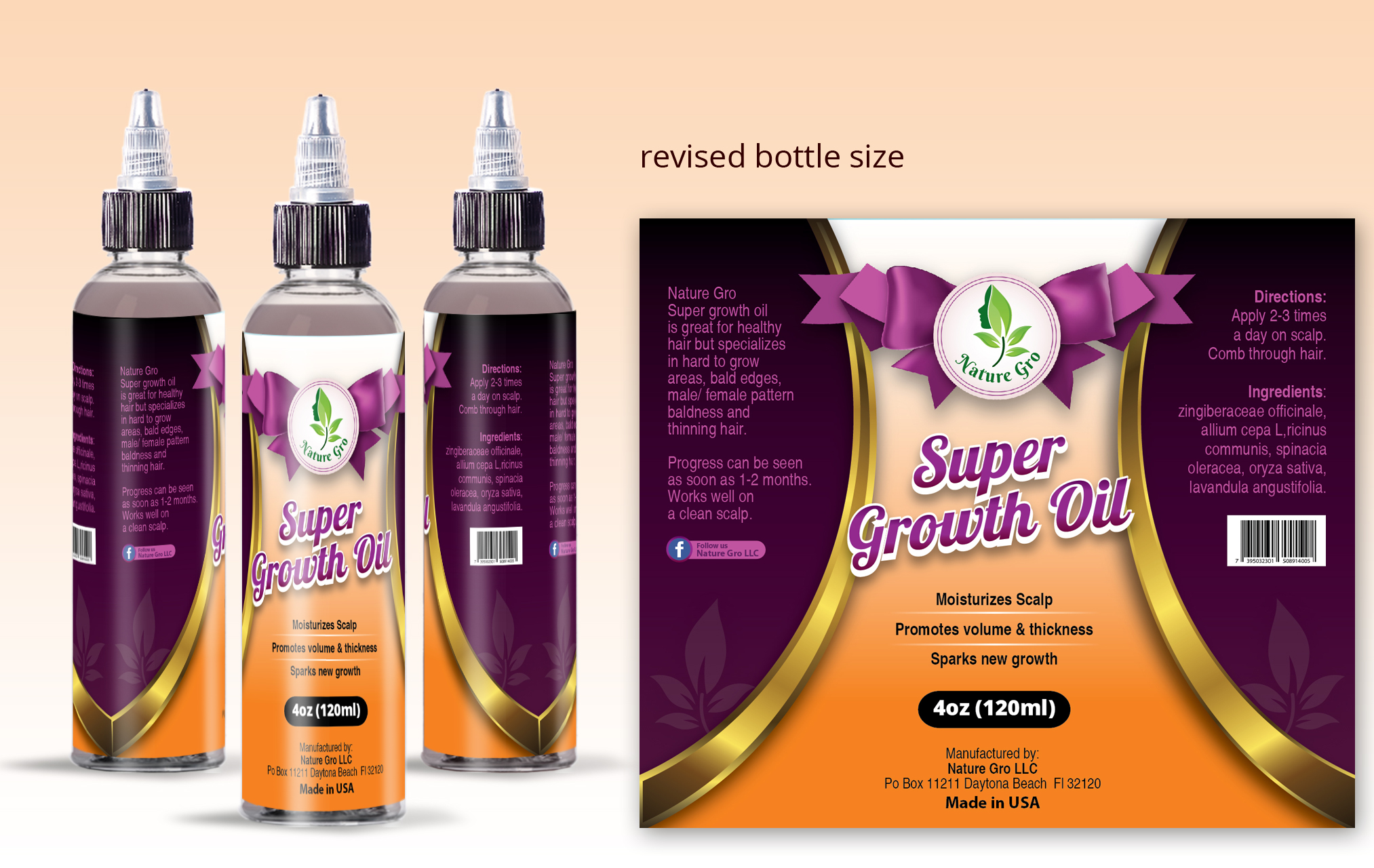 Label Design by oasegrafis for Nature Gro LLC | Design #23963344