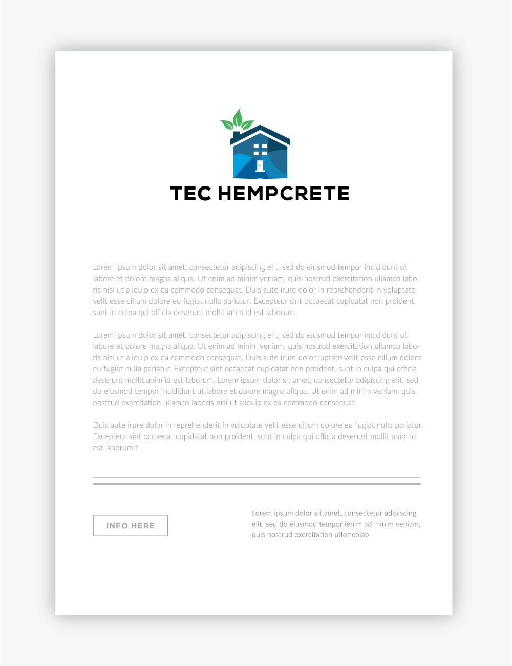 Logo Design by solidinto for TEC Hempcrete | Design #23989089