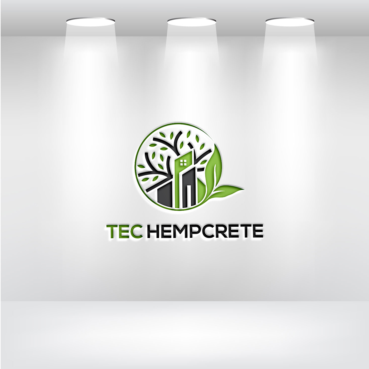Logo Design by Pen Tool for TEC Hempcrete | Design #23941850