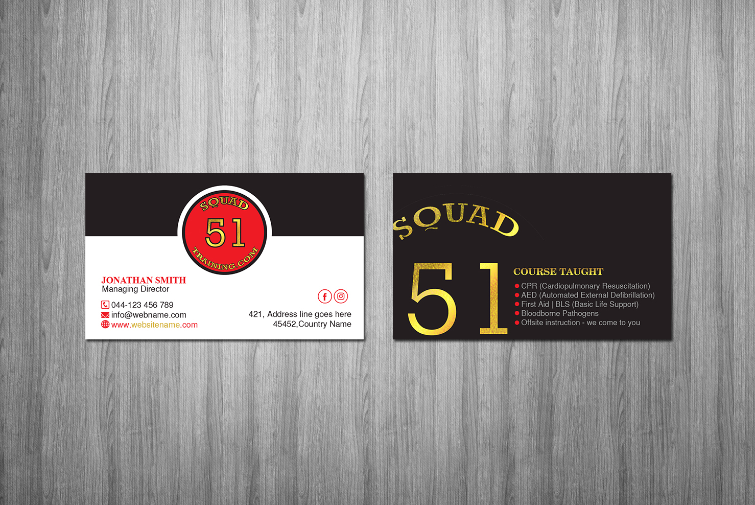 Business Card Design by Creations Box 2015 for this project | Design #23938442
