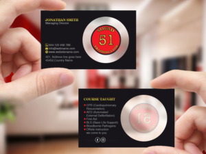Visitenkarten-Design von Creations Box 2015 für dieses Projekt | Design: #23943110