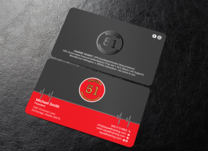 Squad 51 Training is our company name. and instruction | Design de Carte de Visite par chandrayaan.creative