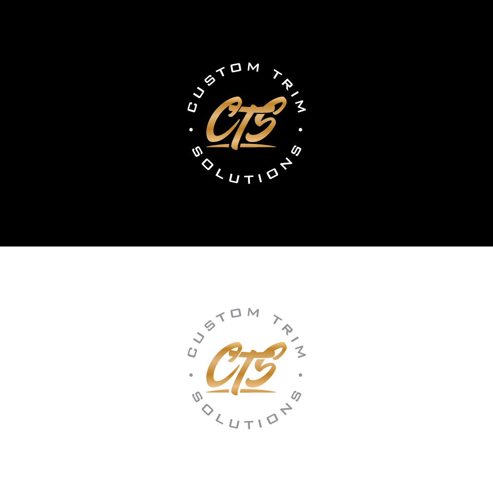 Logo Design by Trident for Custom Trim Solutions  | Design #23934580