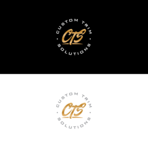 Logo Design by Trident for Custom Trim Solutions  | Design: #23934580