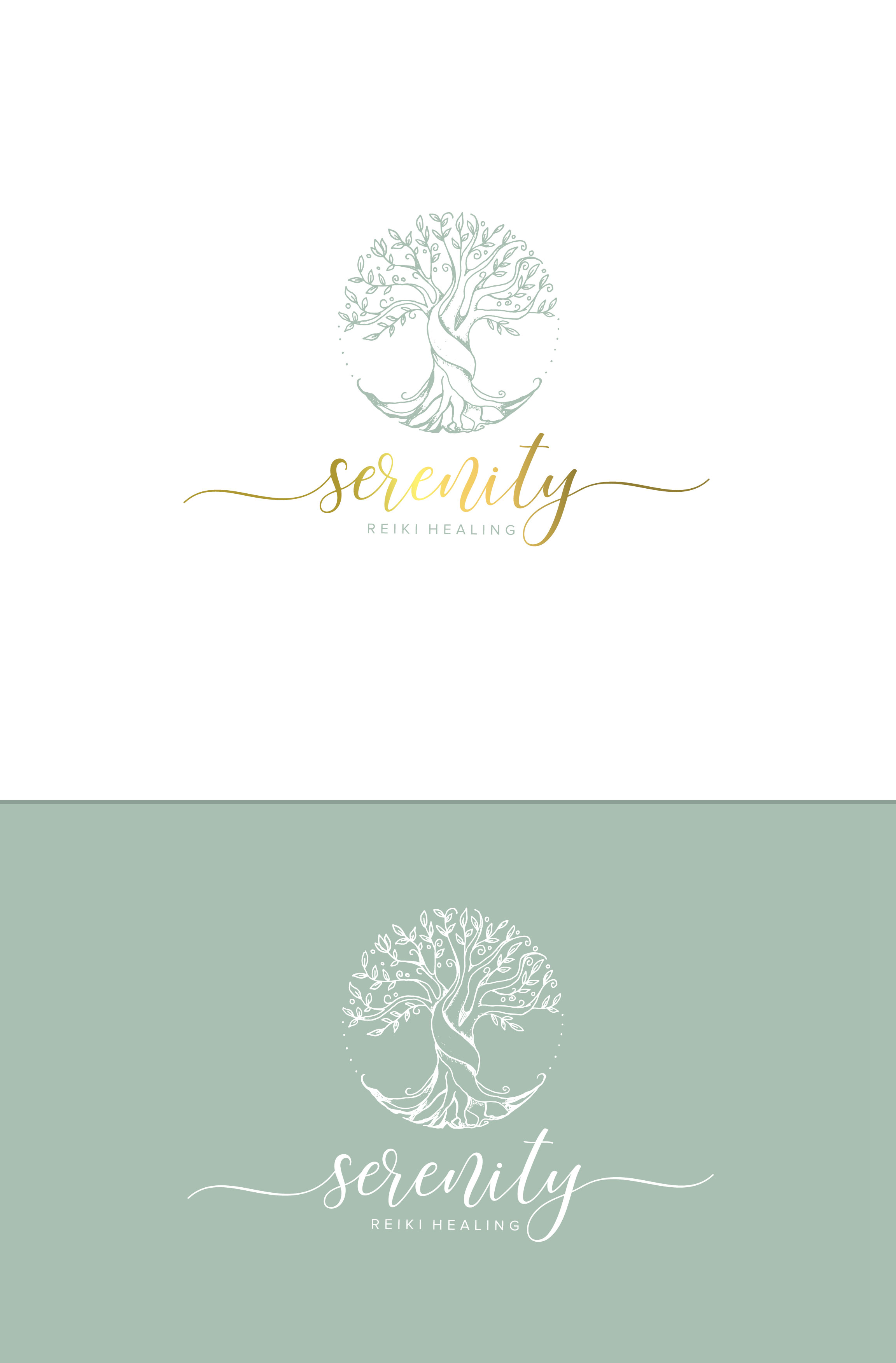 Logo Design by ultramarin for Azure Healing | Design #23994662