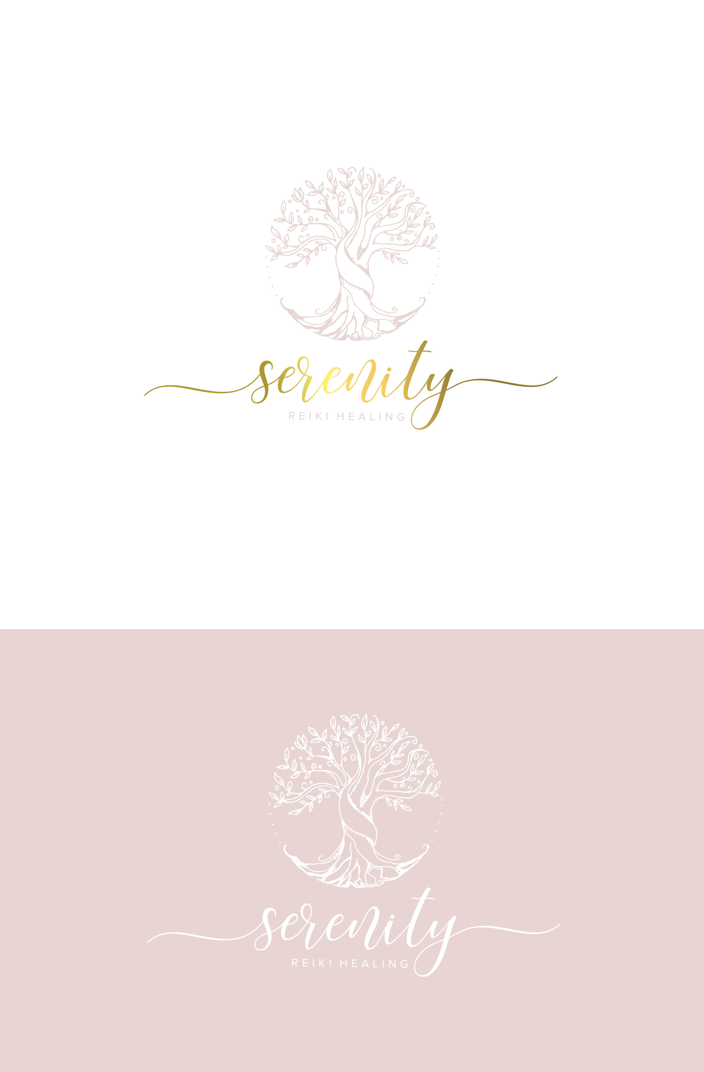 Logo Design by ultramarin for Azure Healing | Design #23994700