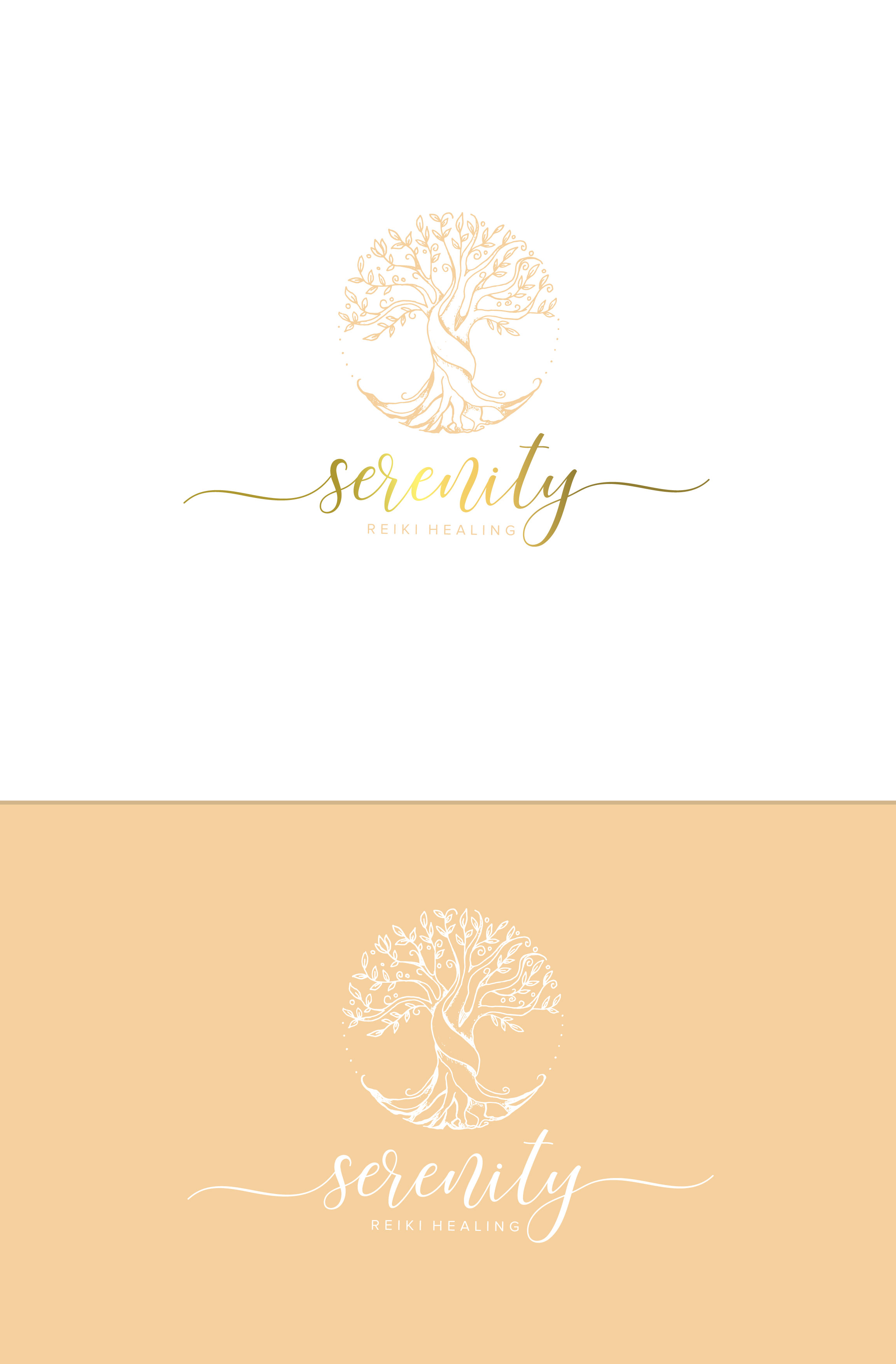 Logo Design by ultramarin for Azure Healing | Design #23994724