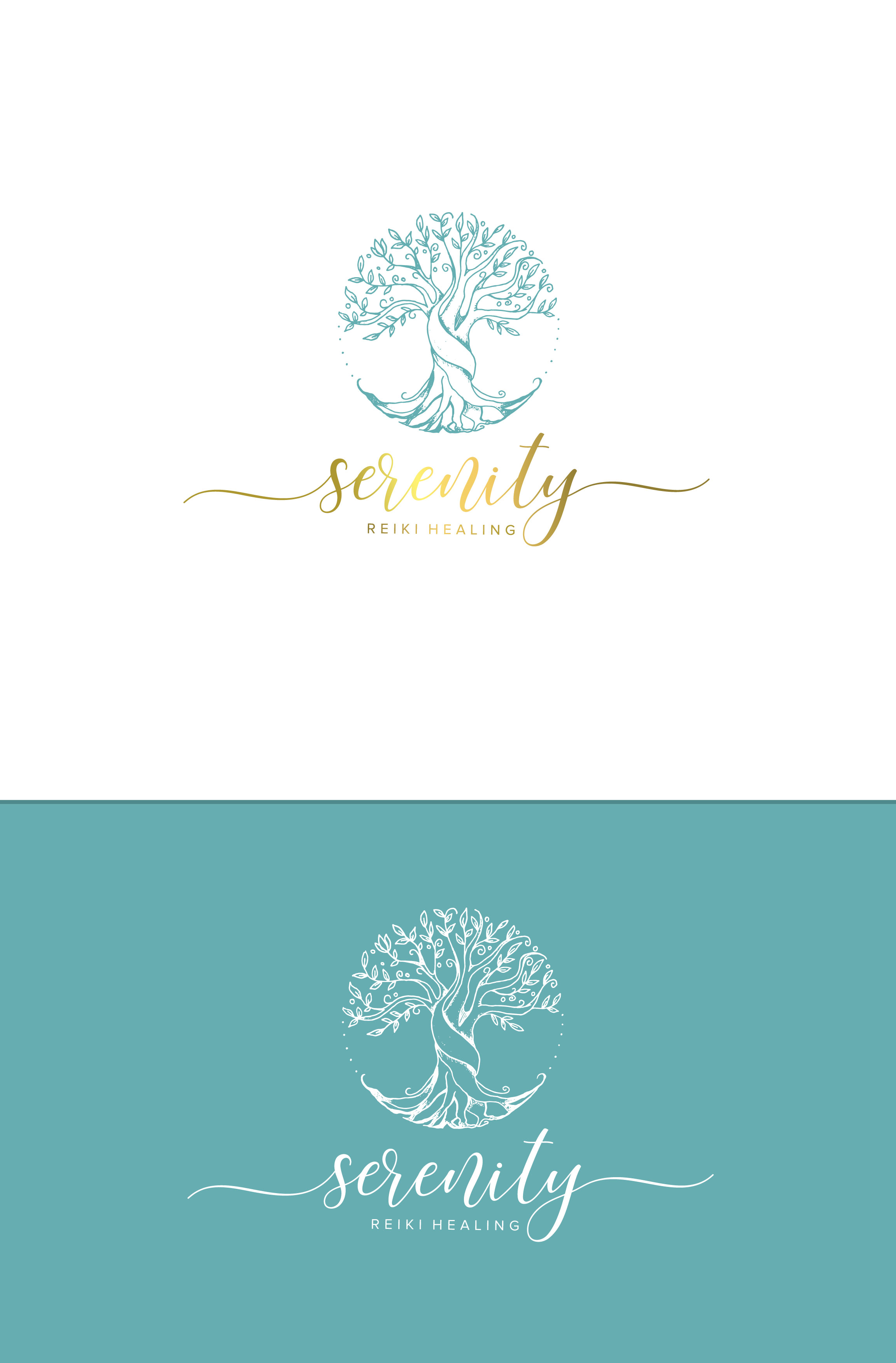 Logo Design by ultramarin for Azure Healing | Design #24000863