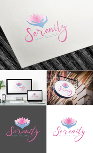 Logo Design by Nicolene Basson for Azure Healing | Design #24006340