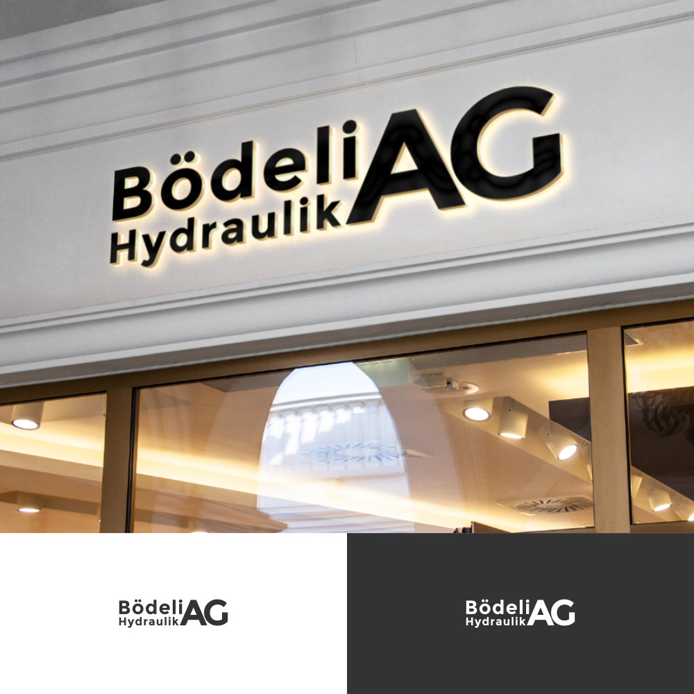 Diseño de Logo por adie soesanto para Bödeli Hydraulik AG | Diseño #23936864