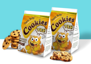 Fun kids centric character and brand for premium cookies brand | Graphic Design by SAI DESIGNS