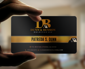Dunn & Benson Business Cards | Visitenkarten-Design von chandrayaan.creative