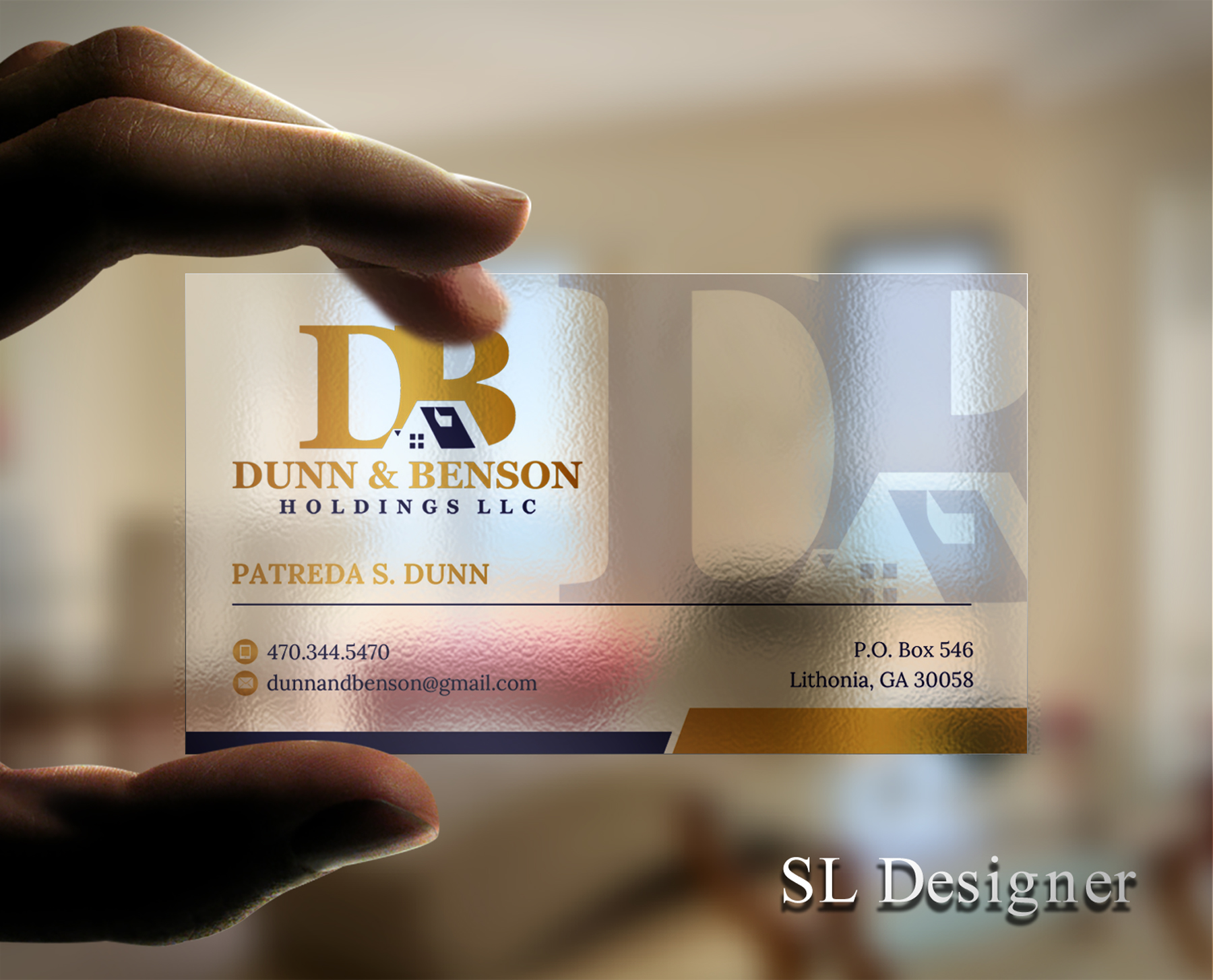 Business Card Design by SL Designer for this project | Design #23938576
