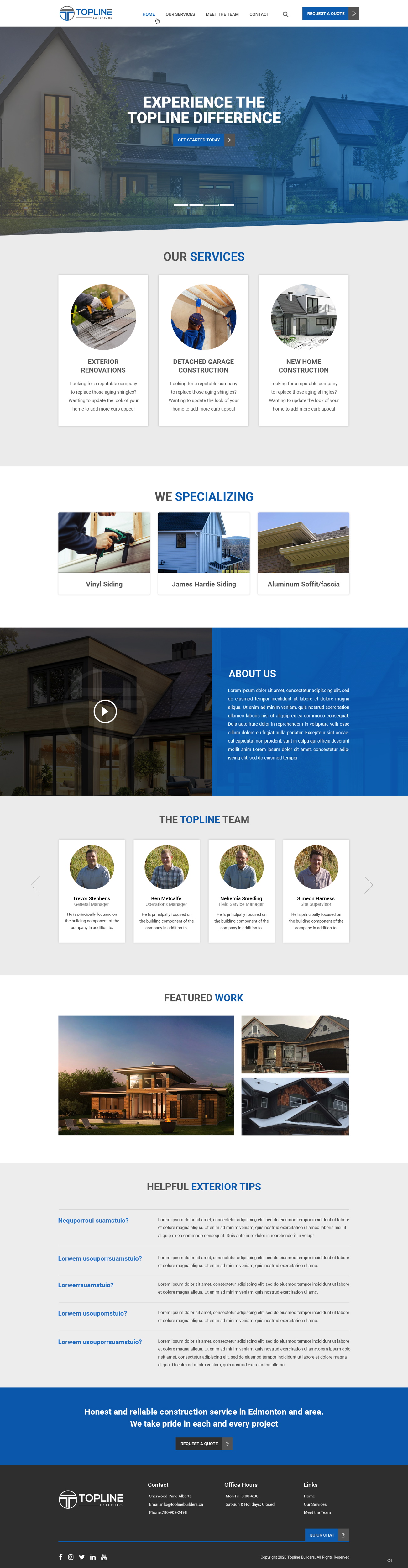Web Design by pb for this project | Design #23942755