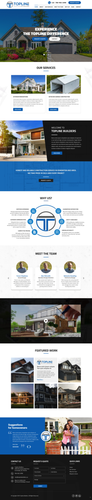 Web Design by pb for this project | Design: #23942756