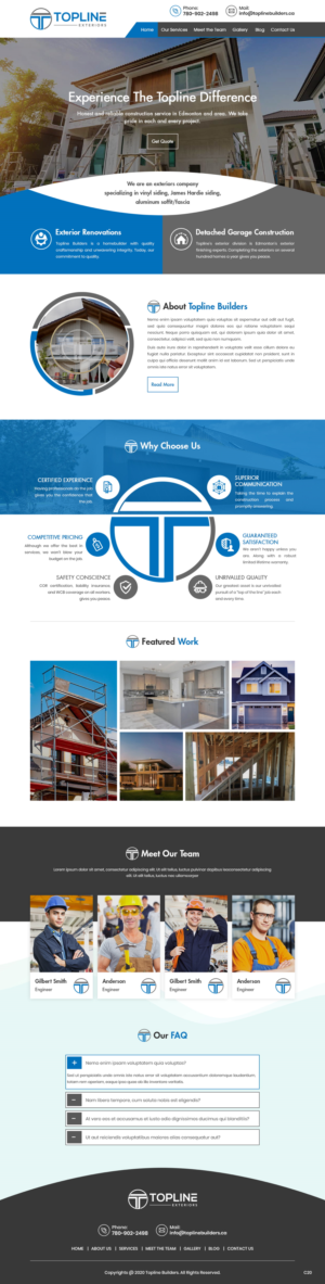 Web Design by pb for this project | Design: #23942757