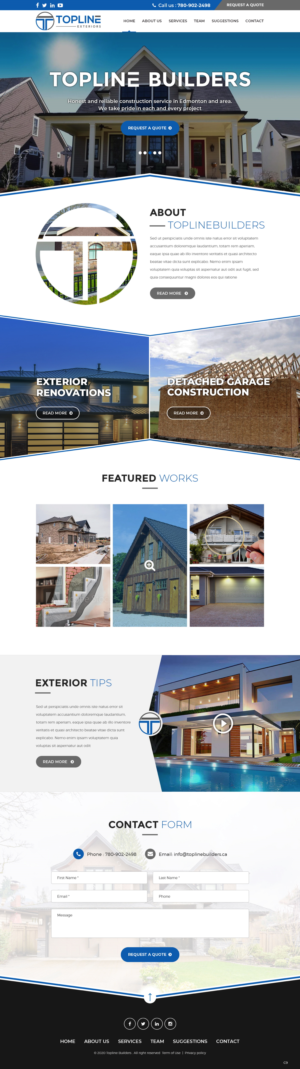 Web Design by pb for this project | Design: #23942758