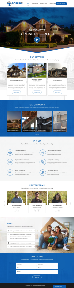 Web Design by pb for this project | Design: #23942759