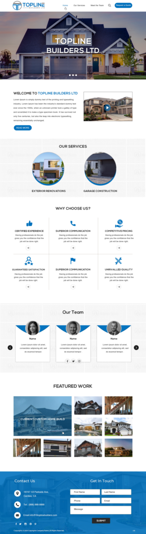 Web Design by pb for this project | Design: #23942762