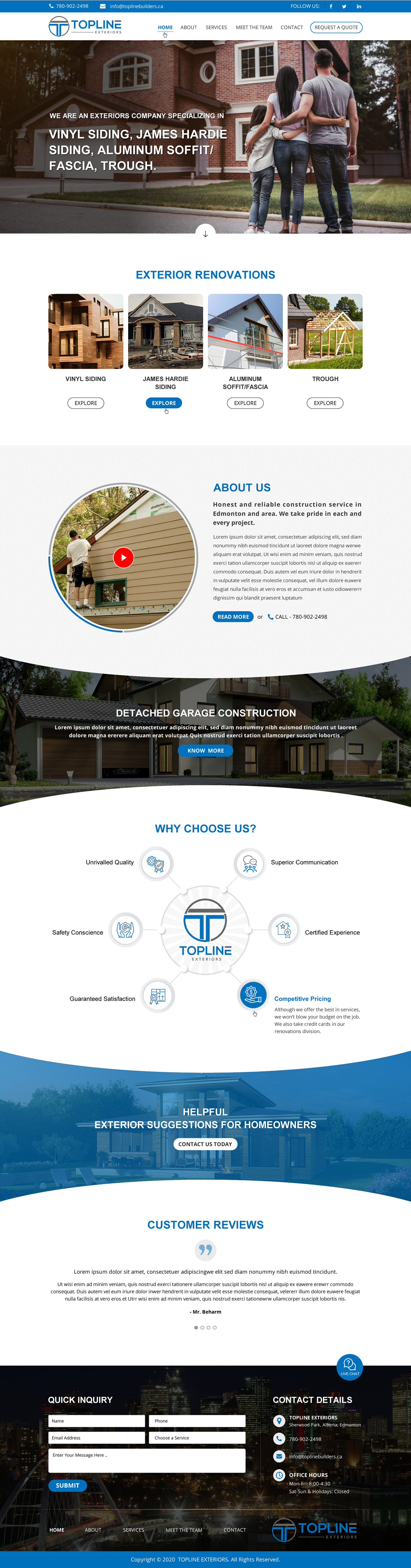 Web Design by Sbss for this project | Design #23950321