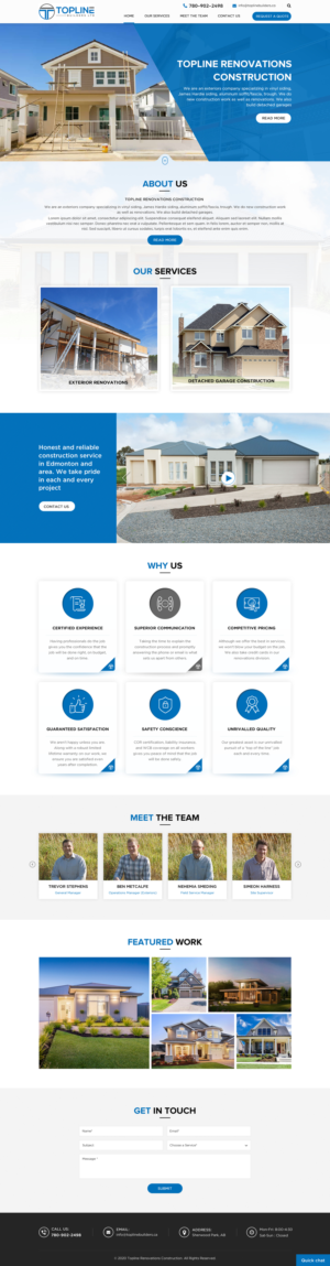 Web Design by Sbss for this project | Design: #23959373