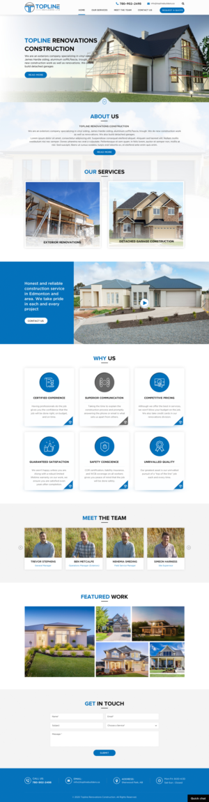 Web Design by Sbss for this project | Design: #23959374