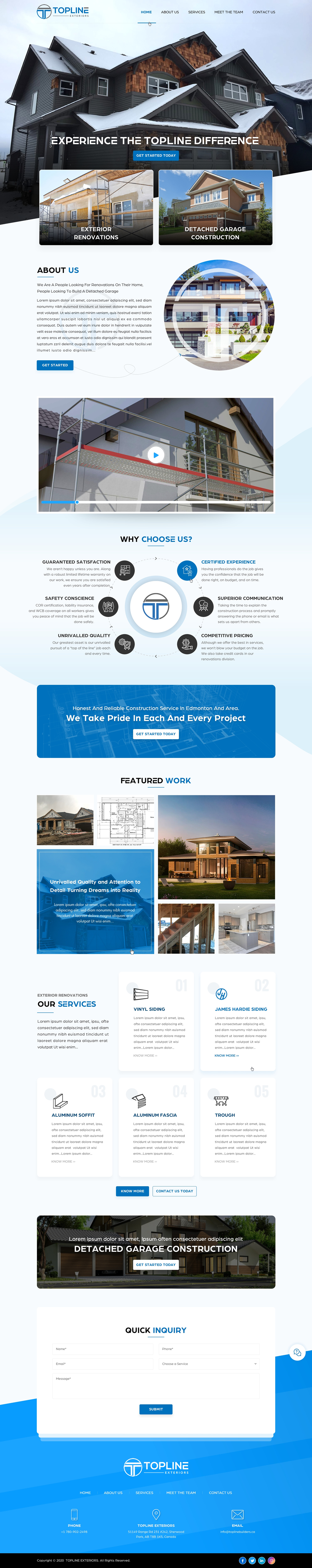 Web Design by Sbss for this project | Design #24126000