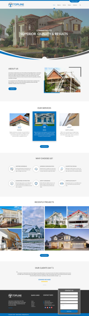 Web Design by bdesigner9 for this project | Design: #23951009