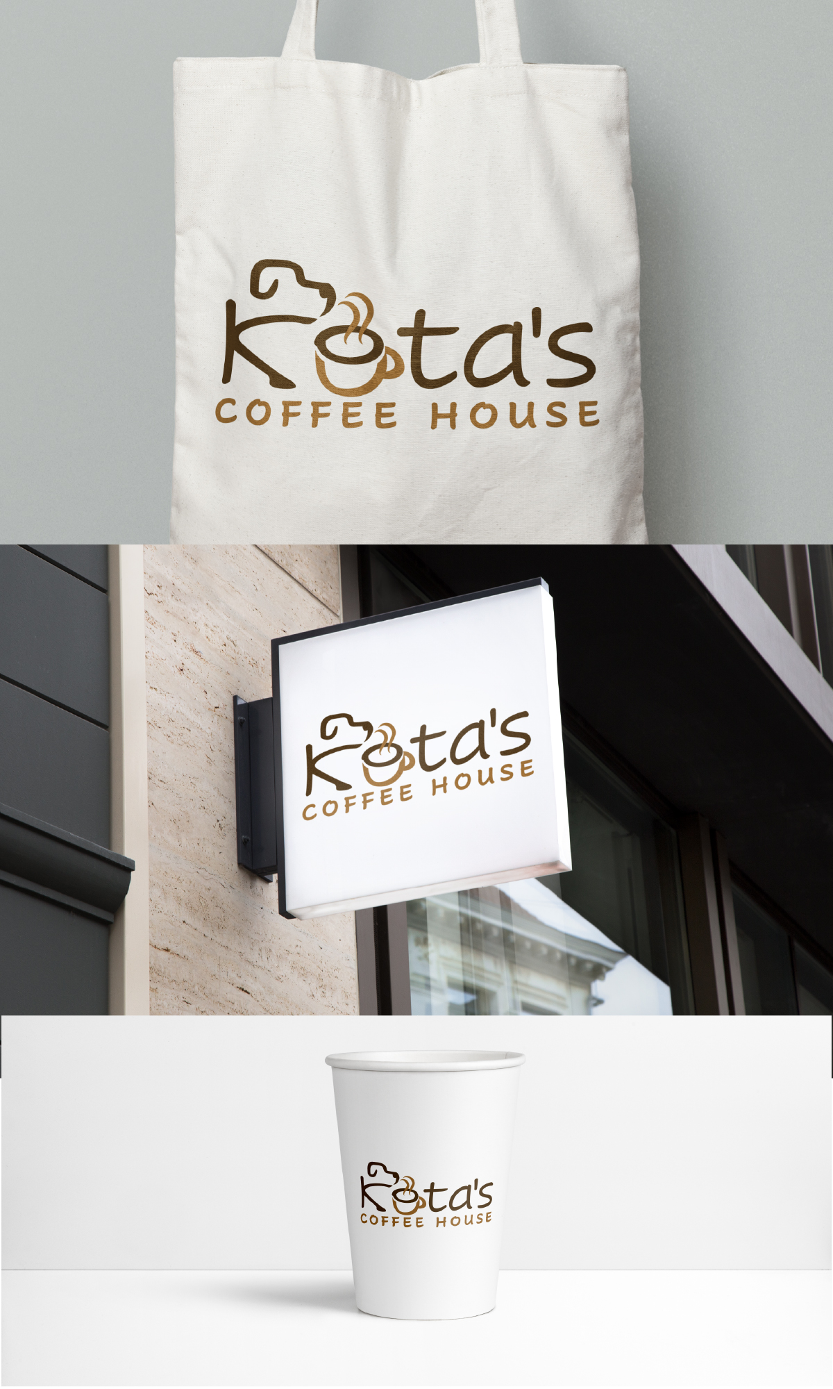 Logo Design by sangeloenriquez for Kota's Coffee House, LLC | Design #23954113