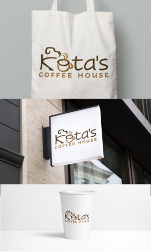 Logo Design by sangeloenriquez for Kota's Coffee House, LLC | Design: #23954113