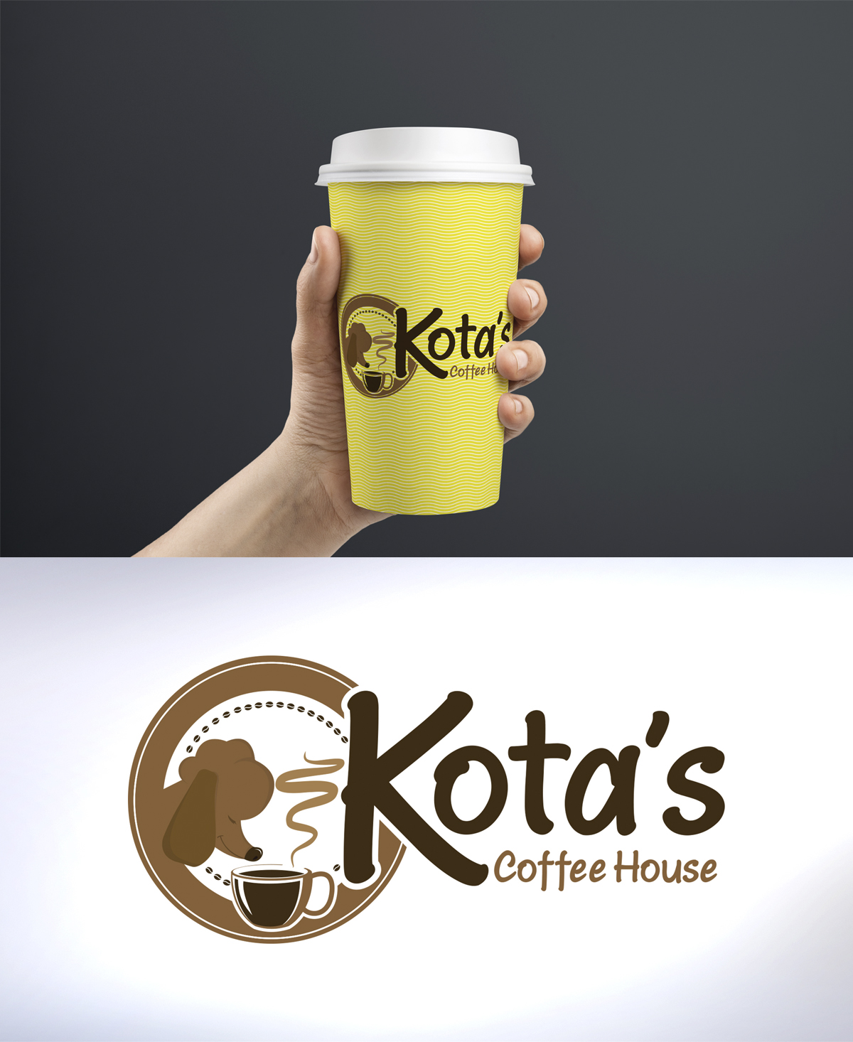 Logo Design by Marco Rubio for Kota's Coffee House, LLC | Design #23996853
