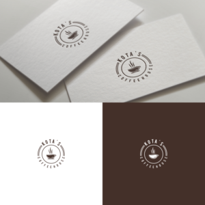 Logo Design by art0_MORO for Kota's Coffee House, LLC | Design: #23988171