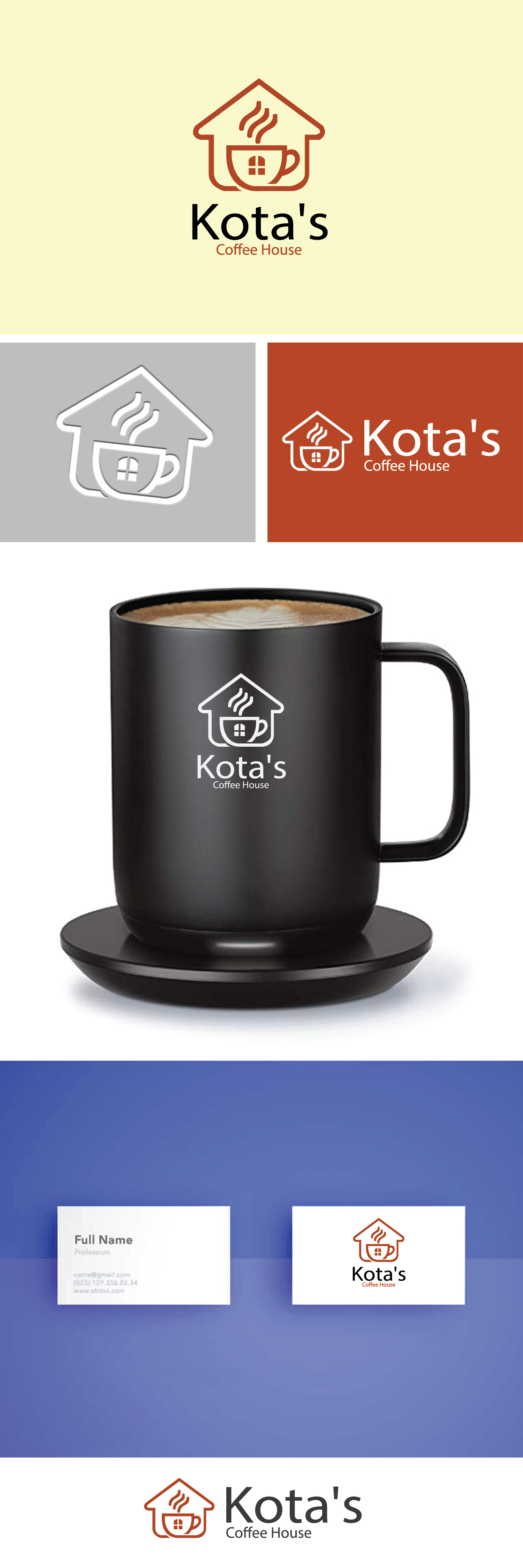 Logo Design by Design_House_2 for Kota's Coffee House, LLC | Design #23988224