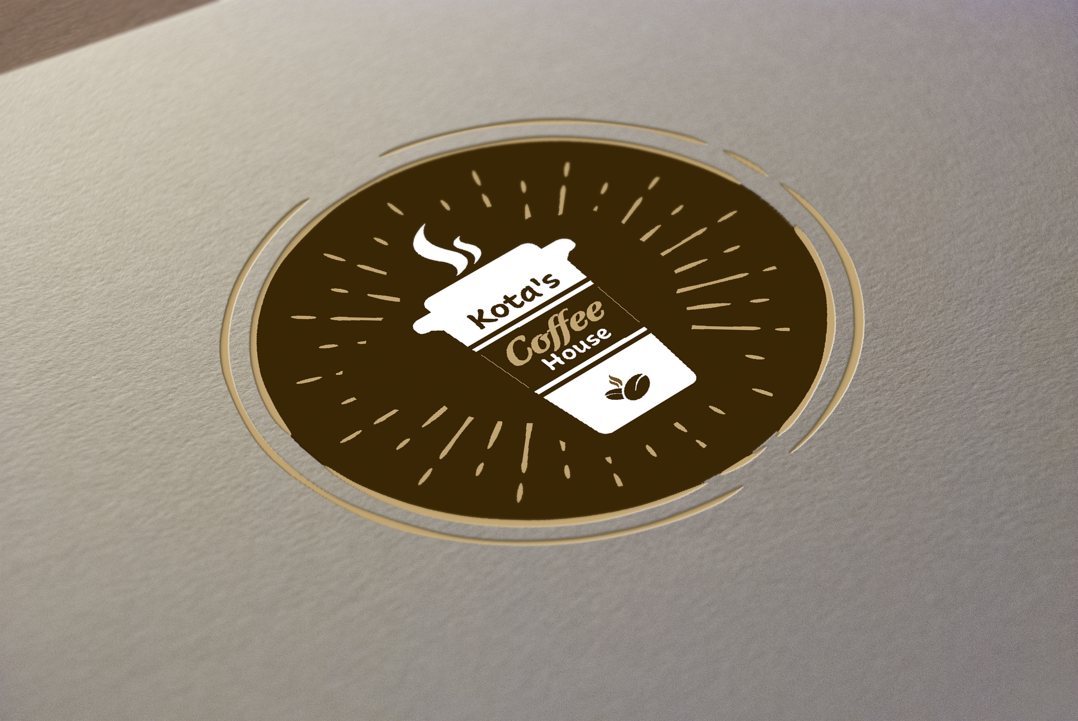 Logo Design by Skytouch Solutions for Kota's Coffee House, LLC | Design #23990506