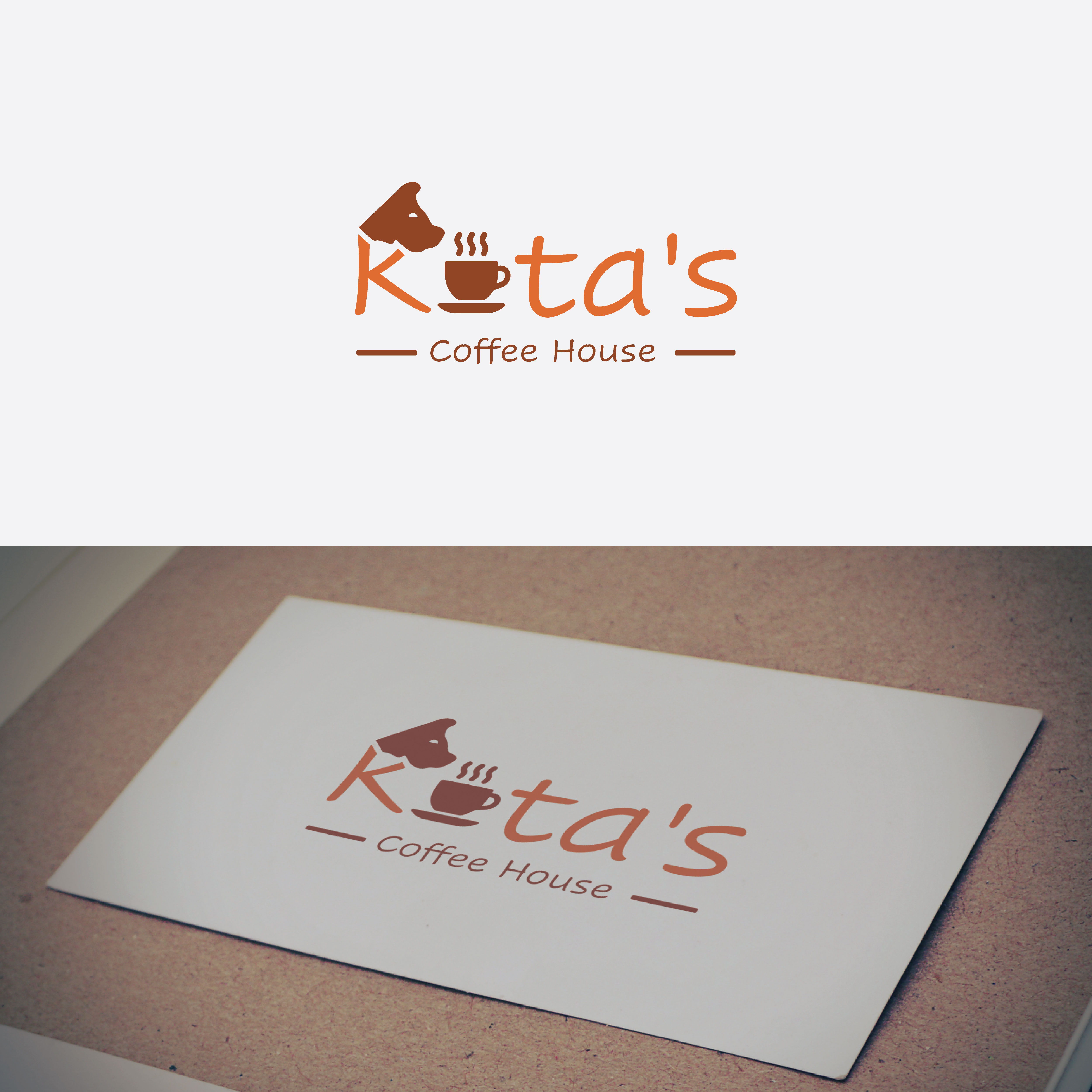Logo Design by Jburtonux for Kota's Coffee House, LLC | Design #23990908