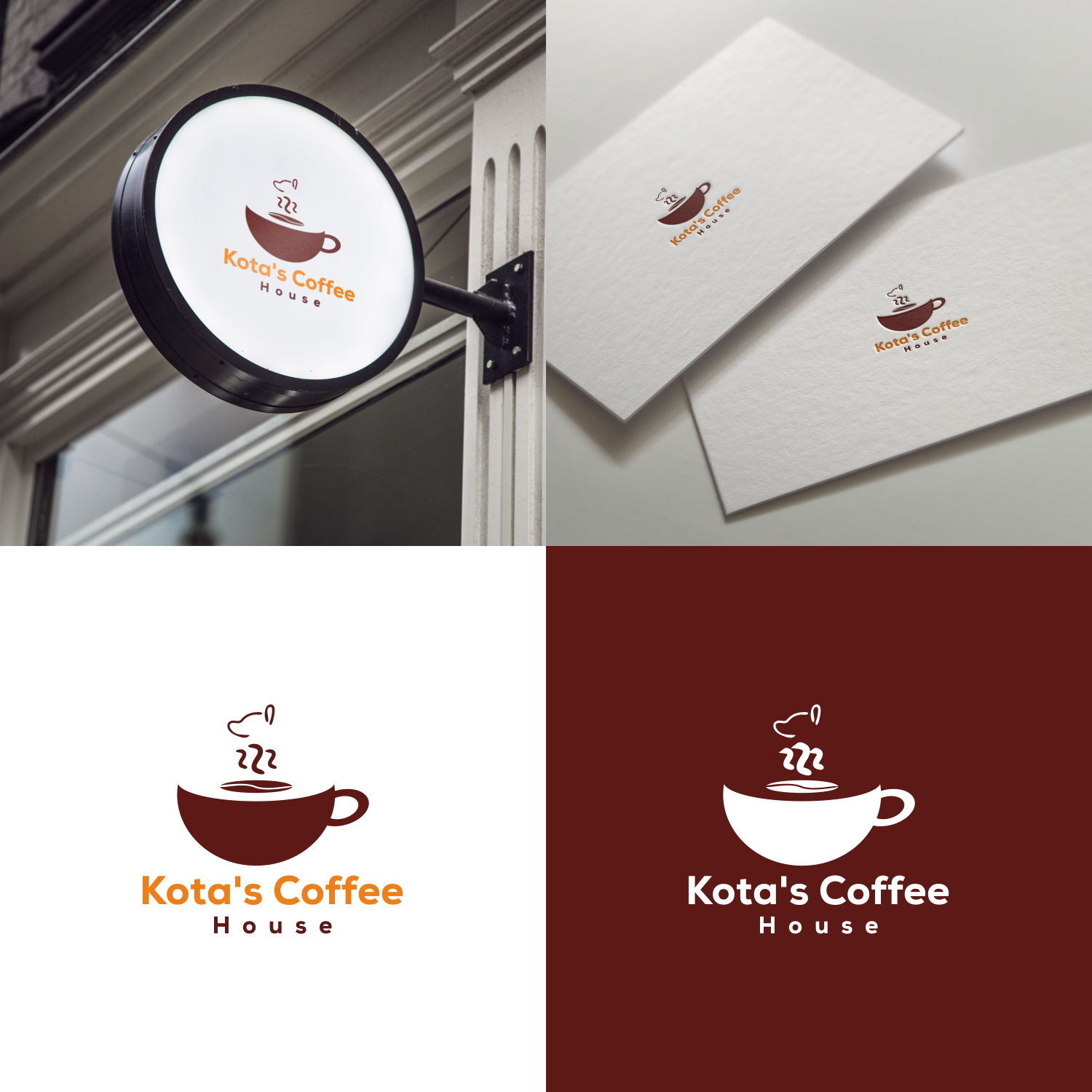 Logo Design by nomnome for Kota's Coffee House, LLC | Design #23937423