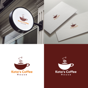 Logo Design by nomnome for Kota's Coffee House, LLC | Design: #23937423