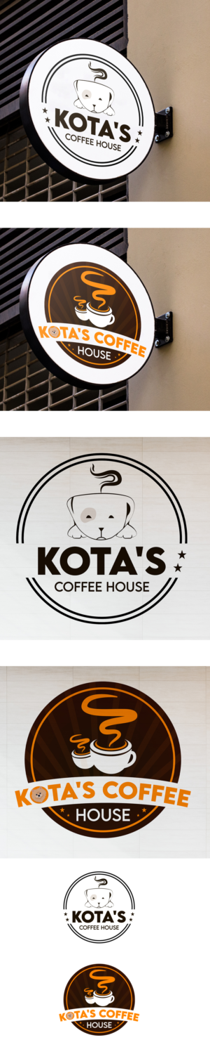 Logo Design by muhammad hamza 6 for Kota's Coffee House, LLC | Design: #23985201