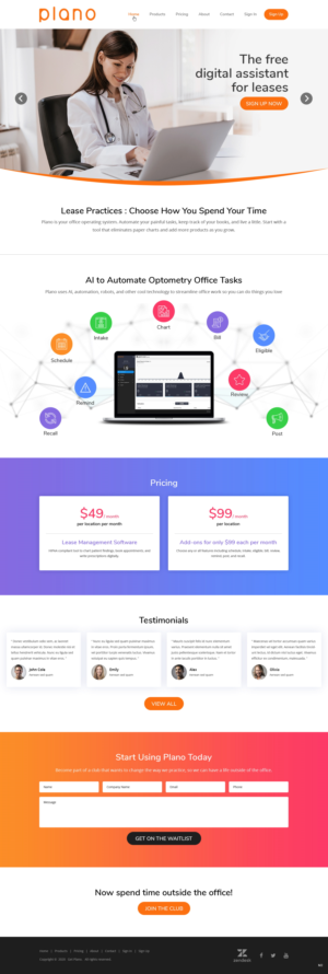 Web Design by pb for this project | Design: #23942754
