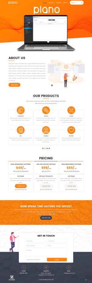 Web Design by pb for this project | Design: #23949799